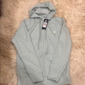 NWT underarmour hoodie sea green size S